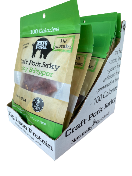 Craft Pork Jerky - 1 Case (8 X 2.25 oz. packs)