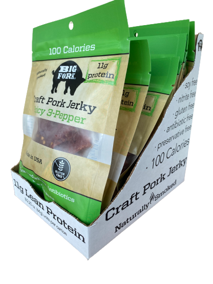 Craft Pork Jerky - 1 Case (8 X 2.25 oz. packs)