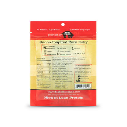 Craft Pork Jerky - 1 Case (8 X 2.25 oz. packs)